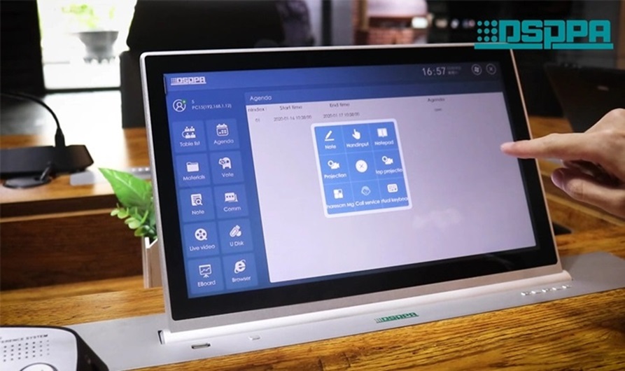 Paperless Smart Meeting Motorized Screen Lift: A New Tool to Enhance Meeting Experience - 翻译中...