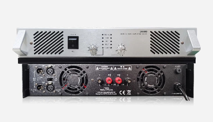 dual channel professional digital amplifier 8