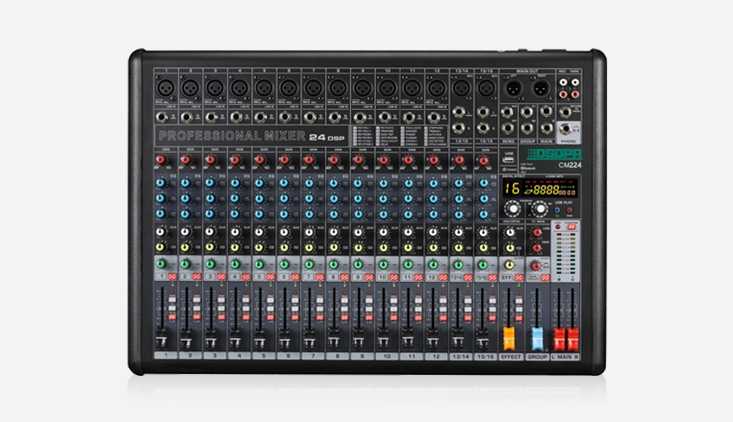 24 channel professional mixing console 1