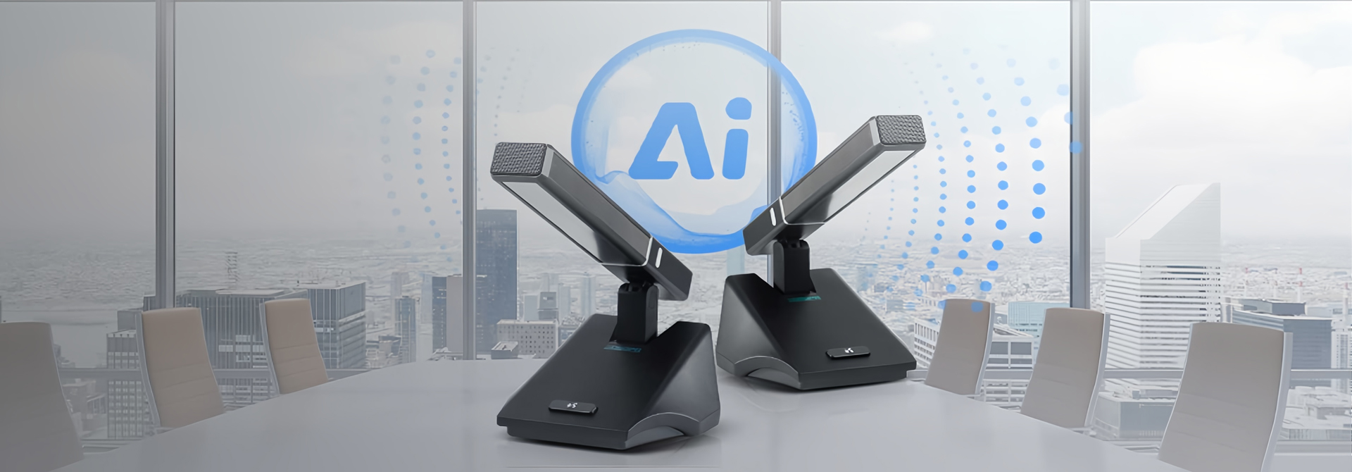 AI Digital Conference Microphone System Solution for Conference Rooms D5831AI - 翻译中...