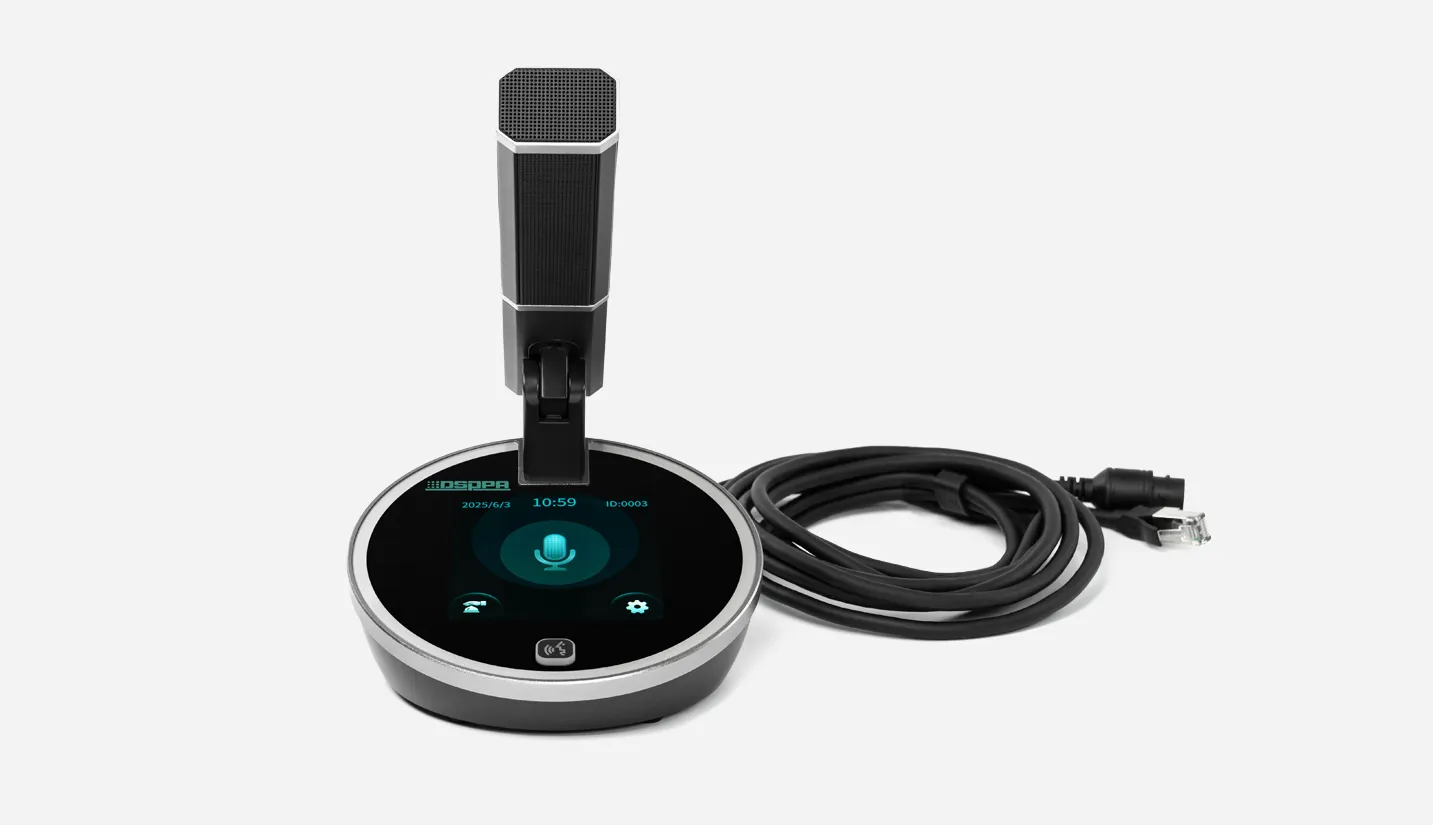 Desktop Digital Conference System Delegate Unit with Voting - 翻译中...