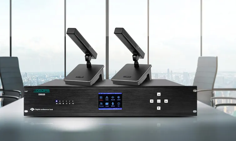 Compact Digital Conference System Solution for Small Conference Rooms _D5920 - 翻译中...