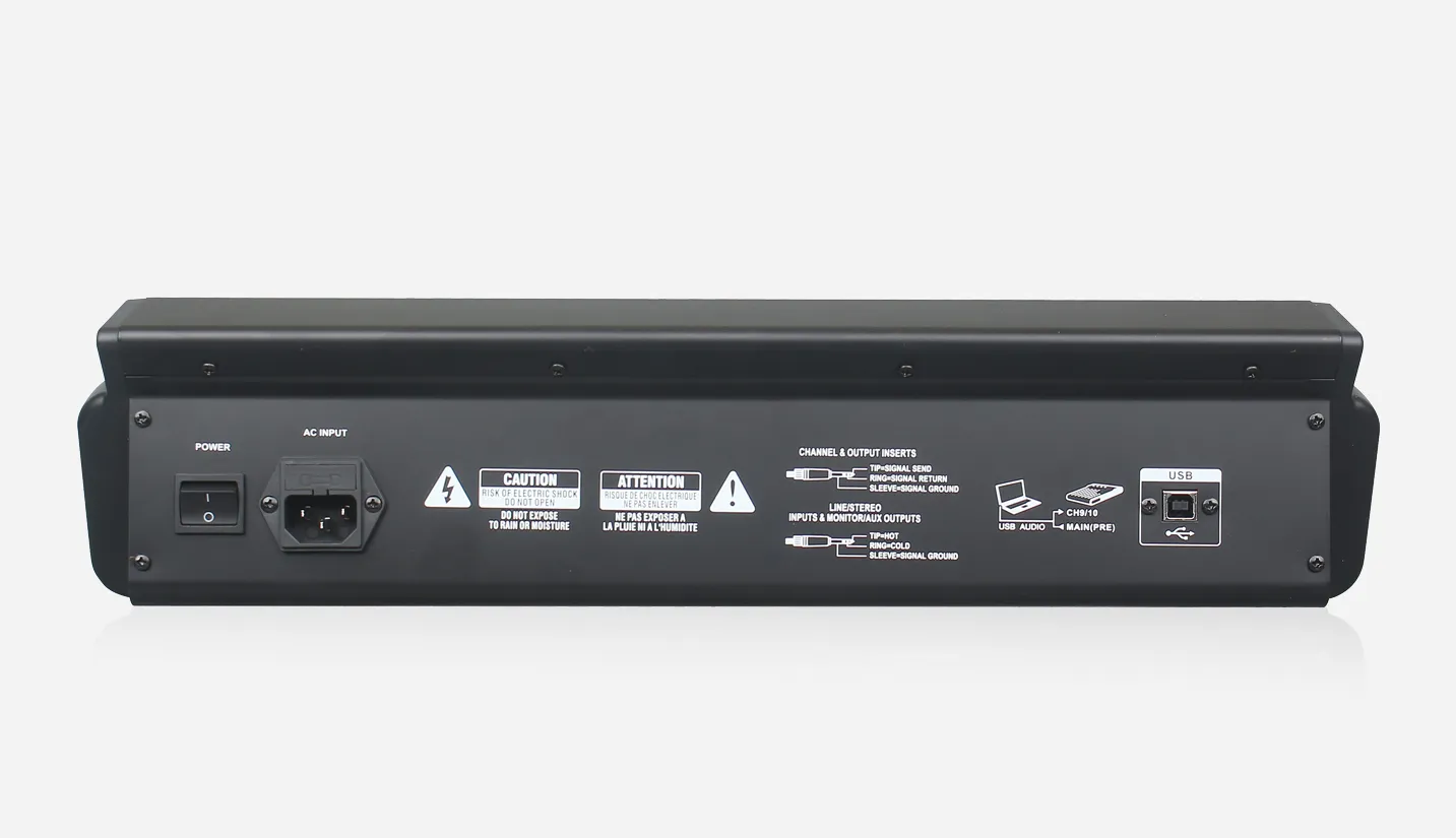 12-Channel Analog Mixing Console - 翻译中...