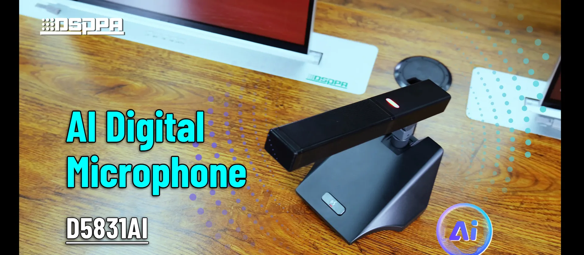 AI Digital Conference Microphone - 翻译中...