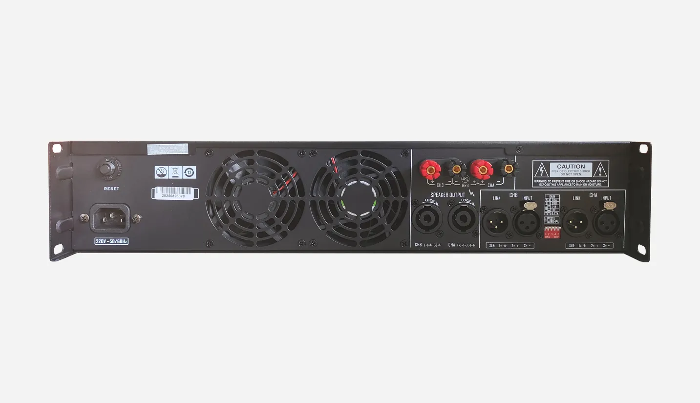 Dual-Channel Digital Power Amplifier (2U) - 翻译中...