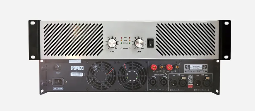 Dual-Channel Digital Power Amplifier (2U) - 翻译中...