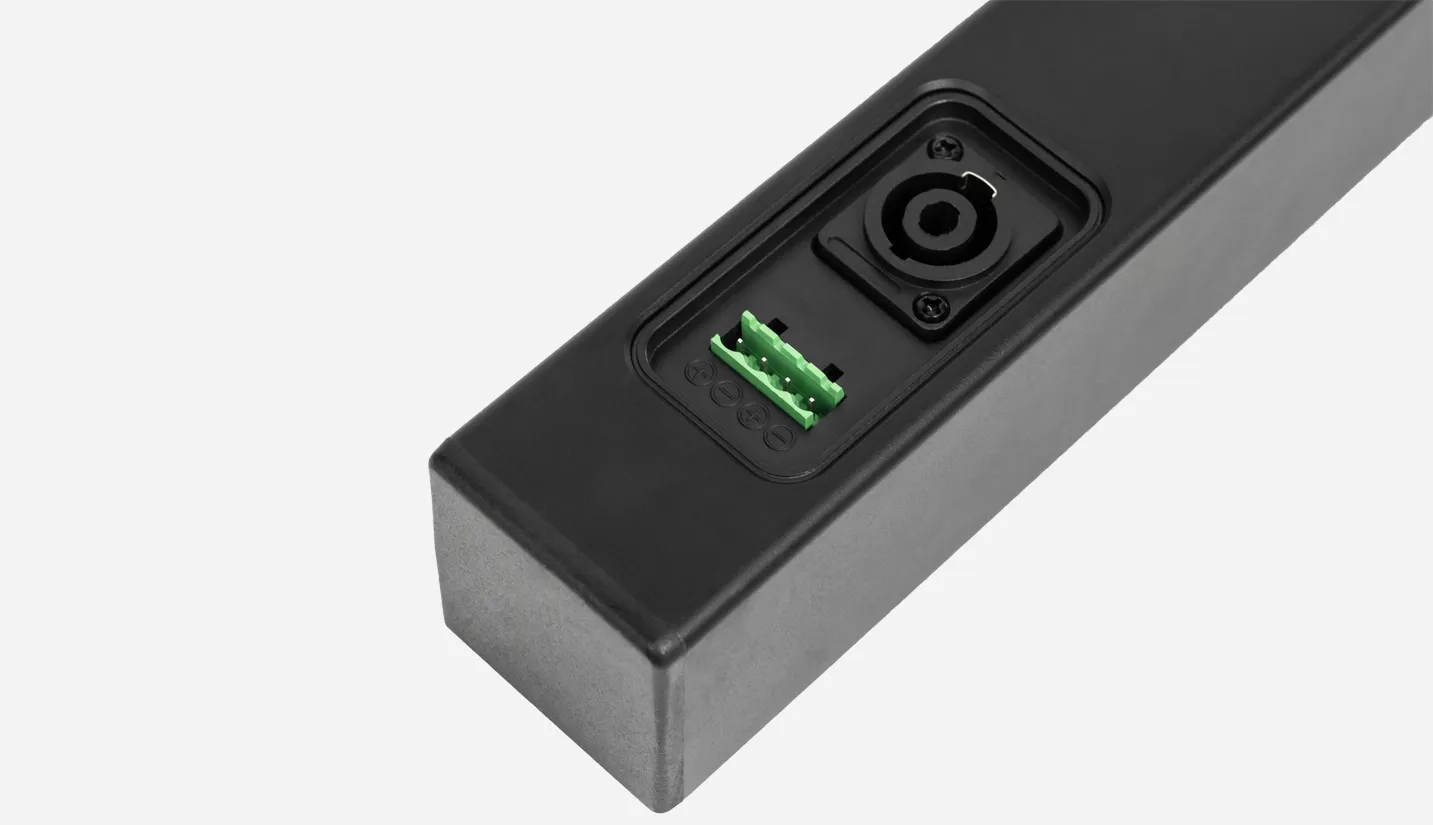 50W Professional Conference Column Speaker with Racetrack Speaker Driver - 翻译中...