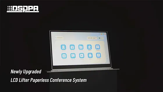 Newly Upgraded LCD Lifter Paperless Conference System - 翻译中...