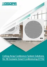 Ceiling Array Conference System Solutions for All-Scenario Smart Conferencing D7702 - 翻译中...